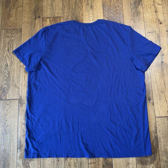 Disney Shirt Mickey Mouse Palm Tree Beach Blue Short Sleeve Mens XXL - Picture 5 of 5